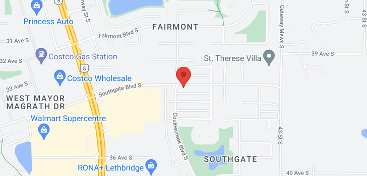 map of 146 Southgate Boulevard S
